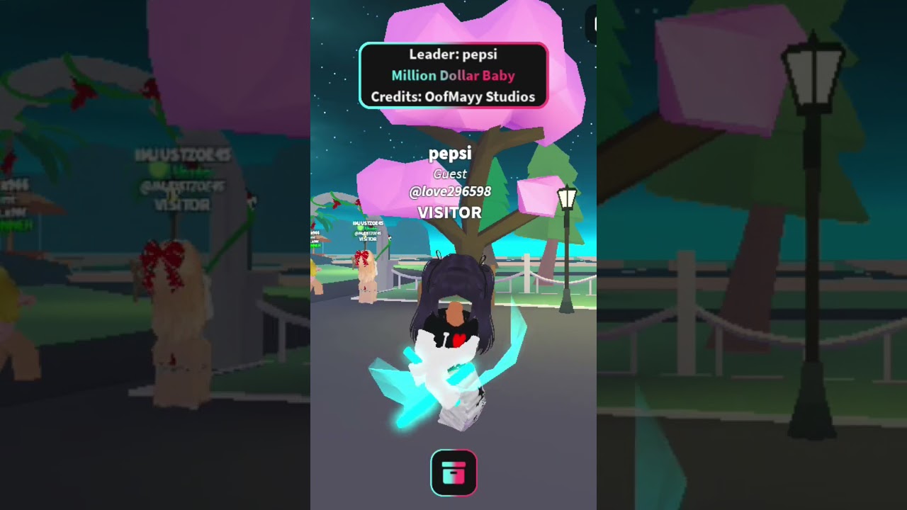 million borllar baby #roblox #wadego