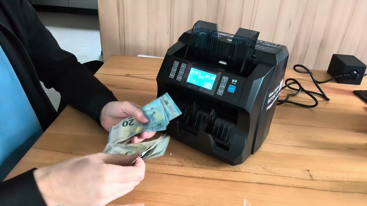 ZZap NC25 Banknotenz&auml;hler und Falschgeld Detektor, Sehr schnelles Z&auml;hlen von Gelscheinen