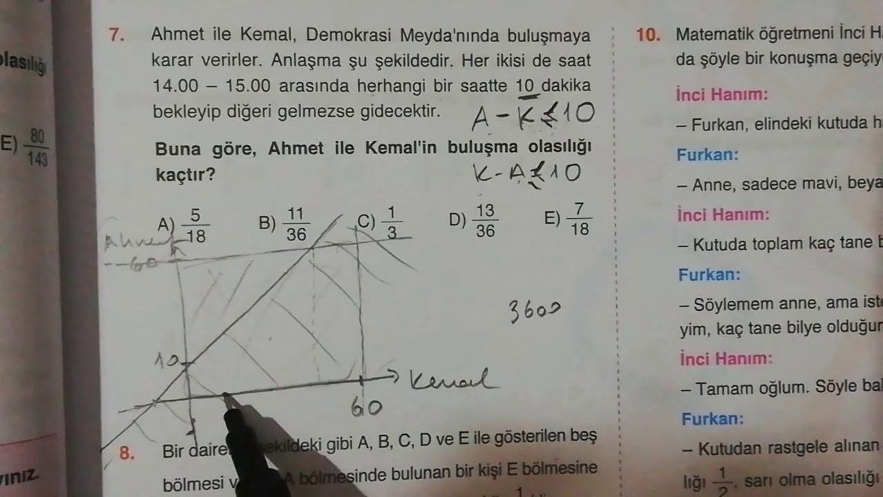 KAFADENGİ ' nden Farklı 1 OLASILIK Sorusu.. 🤔