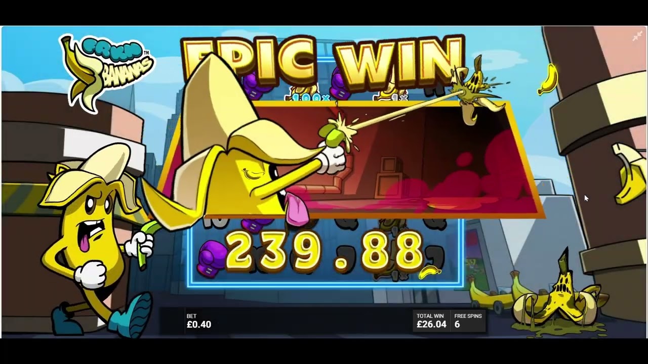 FRKN Bananas - Normal Bonus Decent Hit! 100x Banana