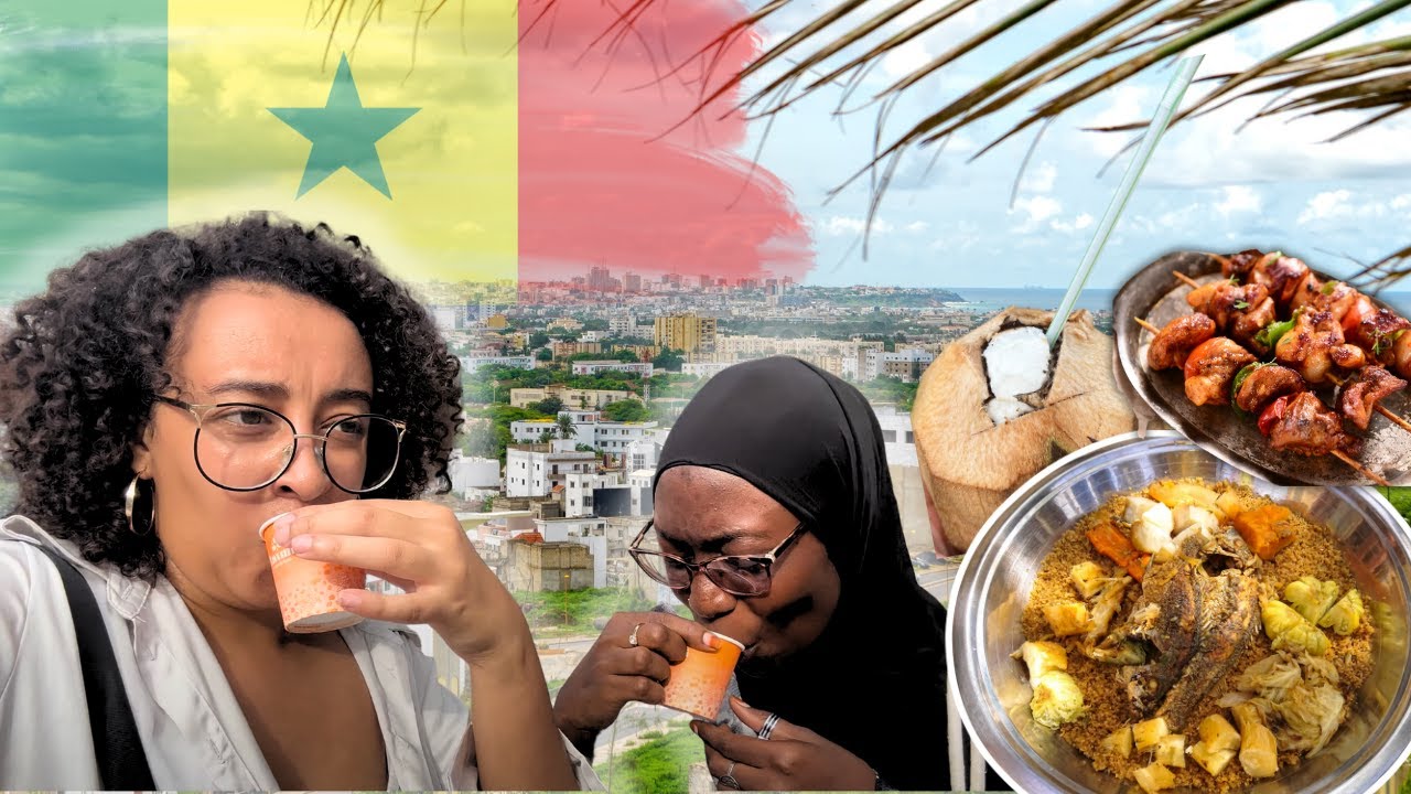 VLOG : ON TESTE LA STREET FOOD DE DAKAR 🇸🇳🥘🍡 (yassa, brochette, dibiterie, maade...)