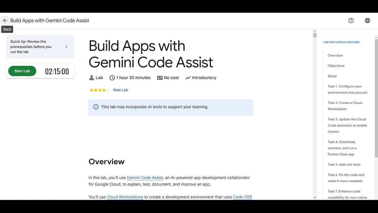 Build Apps with Gemini Code Assist | Lab solution #arcade2025