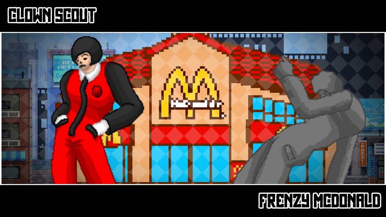 NotUgly731MUGEN: Clown Scout vs Frenzy McDonald