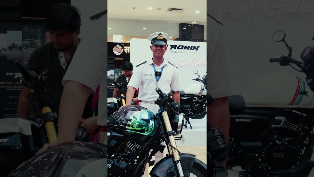 Step Into the Unscripted 🔥 | Custom TVS Ronin Builds Live in Mumbai