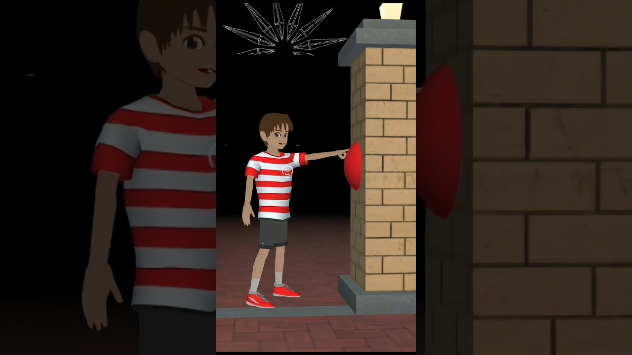Sakura school simulator 👹😱_trendingshorts _viral _youtubeshorts _viralshorts _trend _sakuraschool