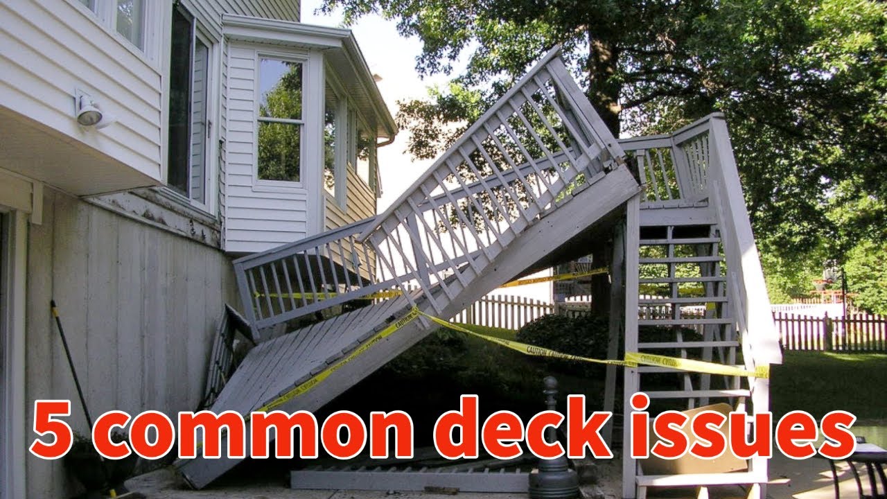 Avoid Deck Mishaps: Top 5 Critical Issues You Must Know About
