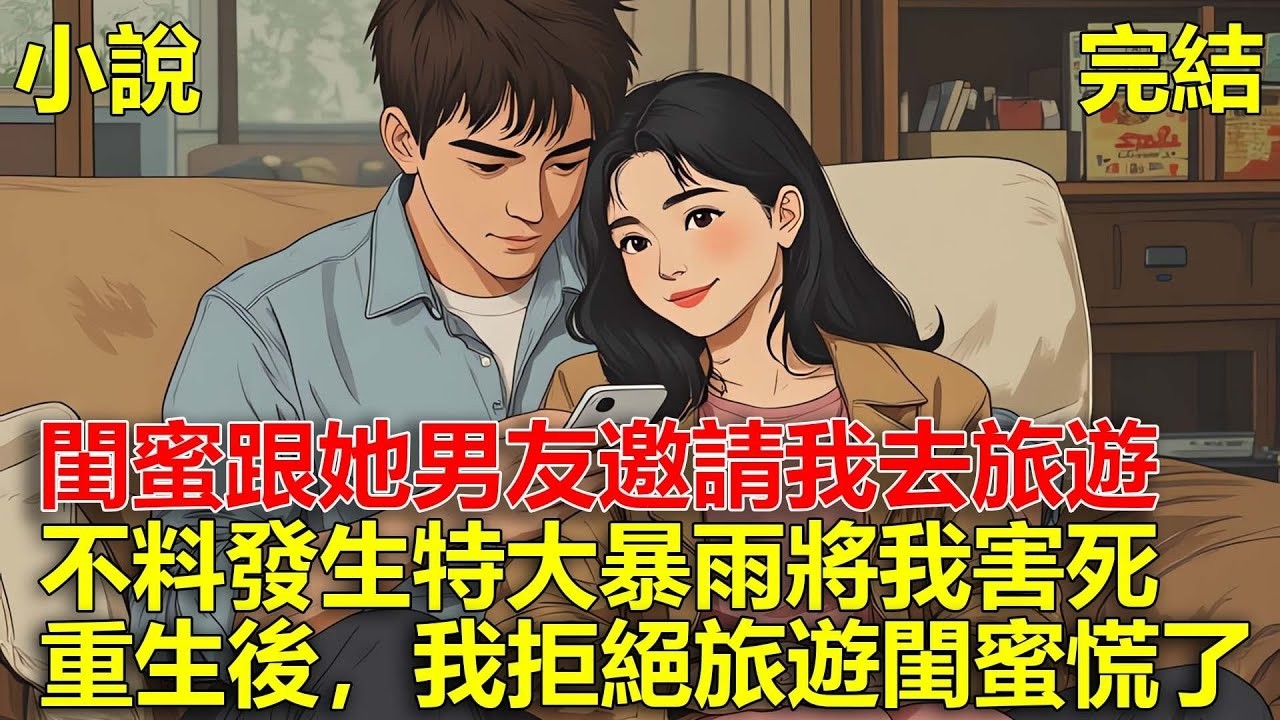 前世閨蜜跟她男友邀請我去旅遊，不料發生特大暴雨，食物不夠的時候，閨蜜跟她男友將我害死，重生後，我不去旅遊，閨蜜卻慌了！