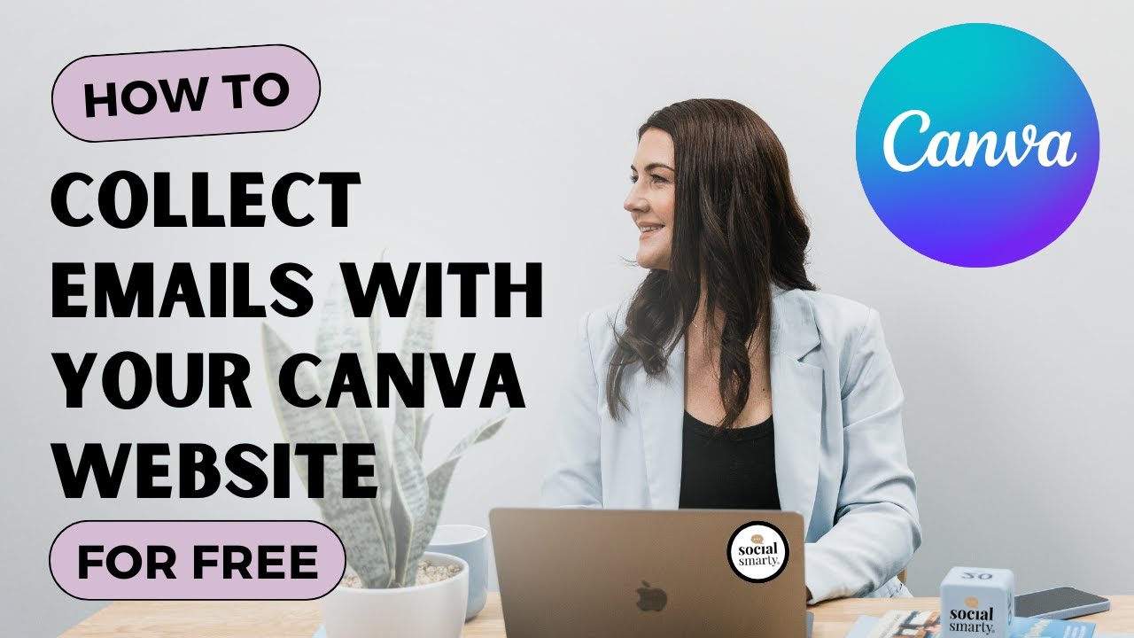Uncovering the Secret to Collecting Emails with Your Canva Website! - CANVA TUTORIAL