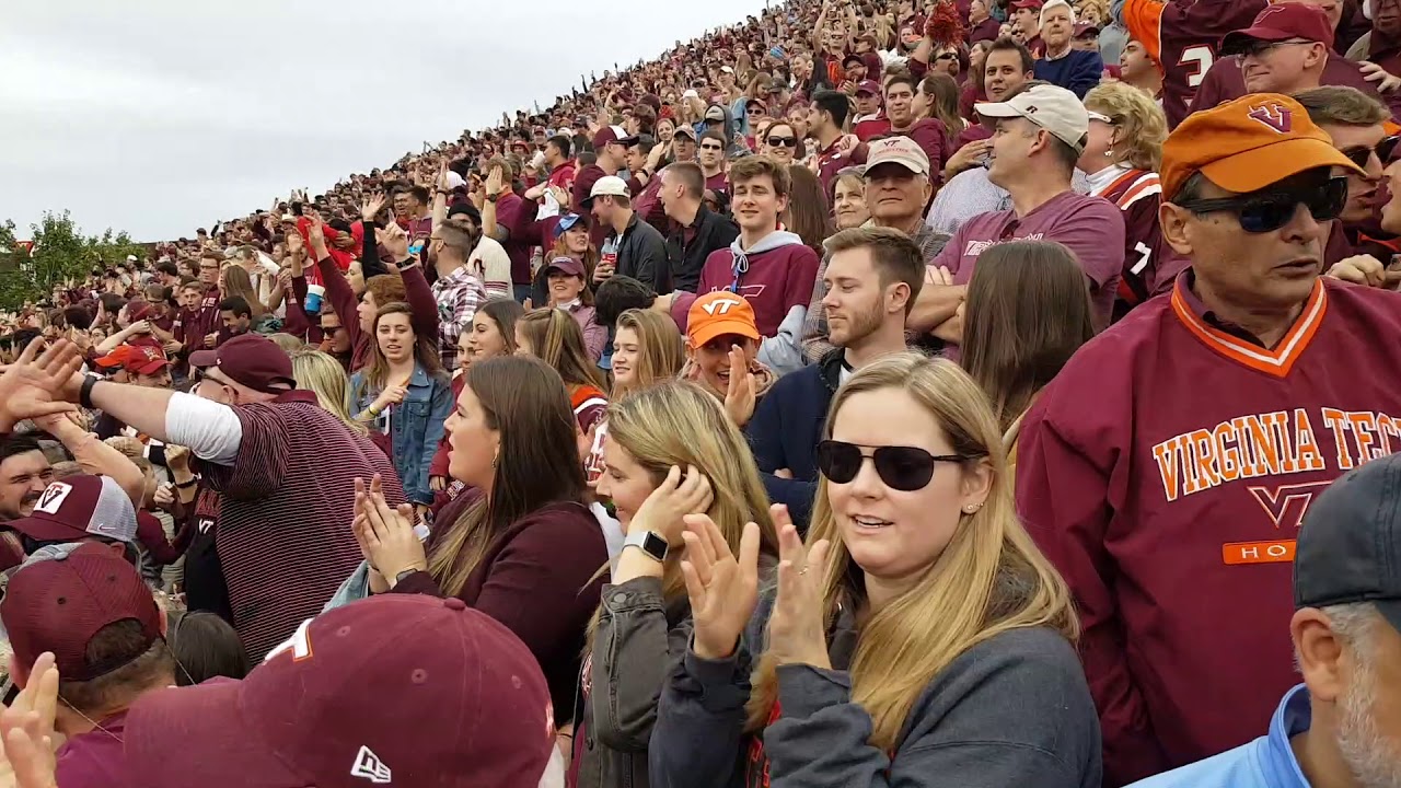 Virginia Tech homecoming game - vs UNC - 10/19/2019