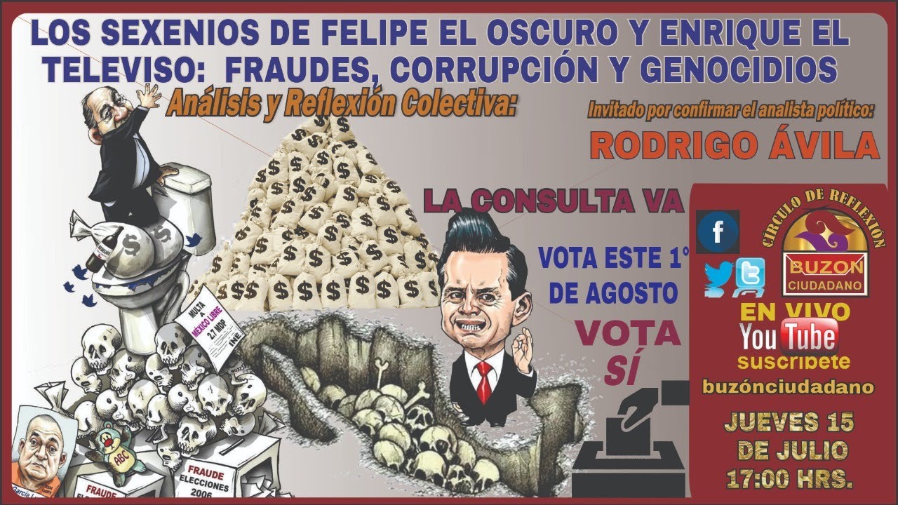 LOS SEXENIOS DE FELIPE EL OSCURO Y ENRIQUE EL  TELEVISO:  FRAUDES, CORRUPCI&Oacute;N Y GENOCIDIOS