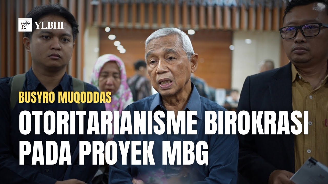 Otoritarianisme Birokrasi pada Proyek MBG (Busyro Muqoddas)