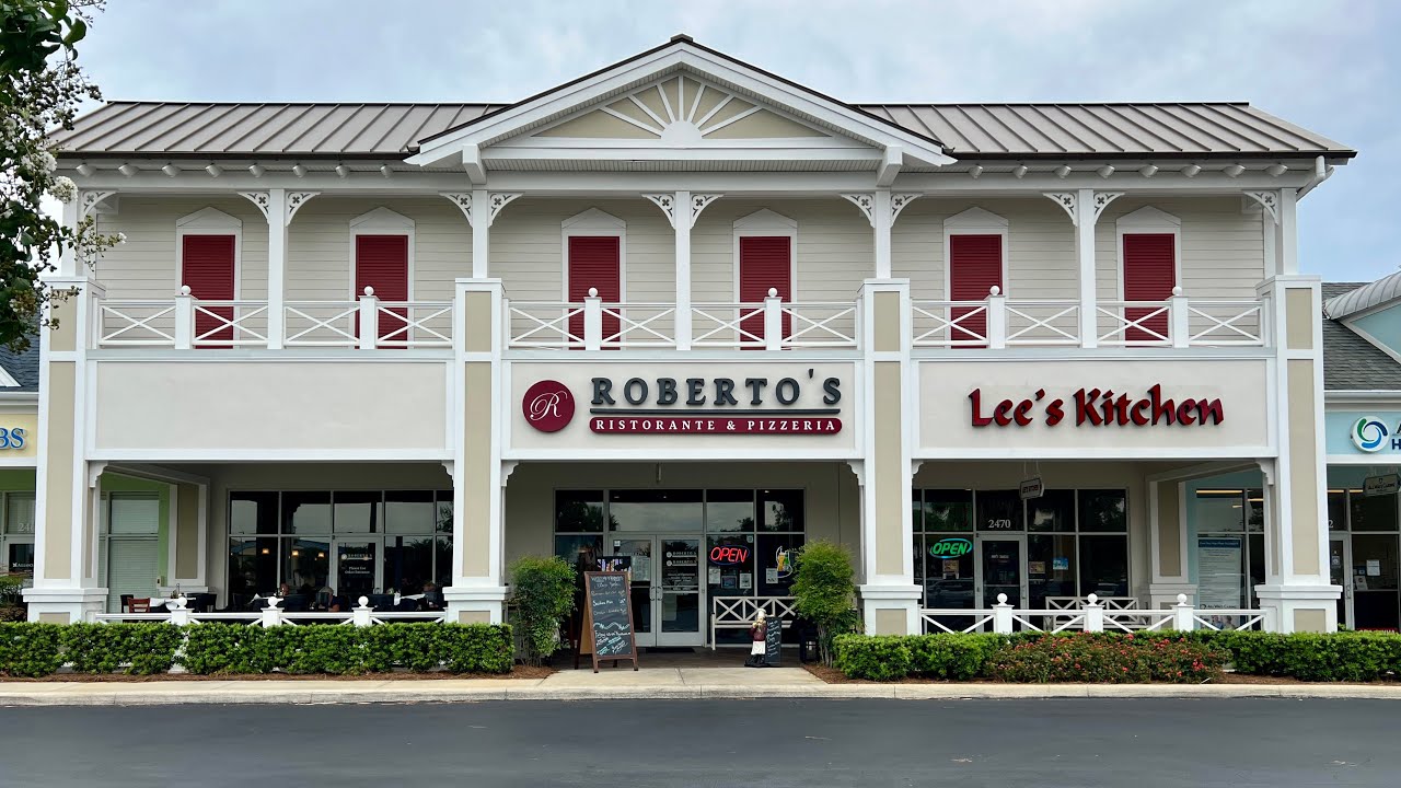 Best Italian Restaurant in Florida | Eating at Roberto&rsquo;s Ristorante & Pizzeria in The Villages, FL