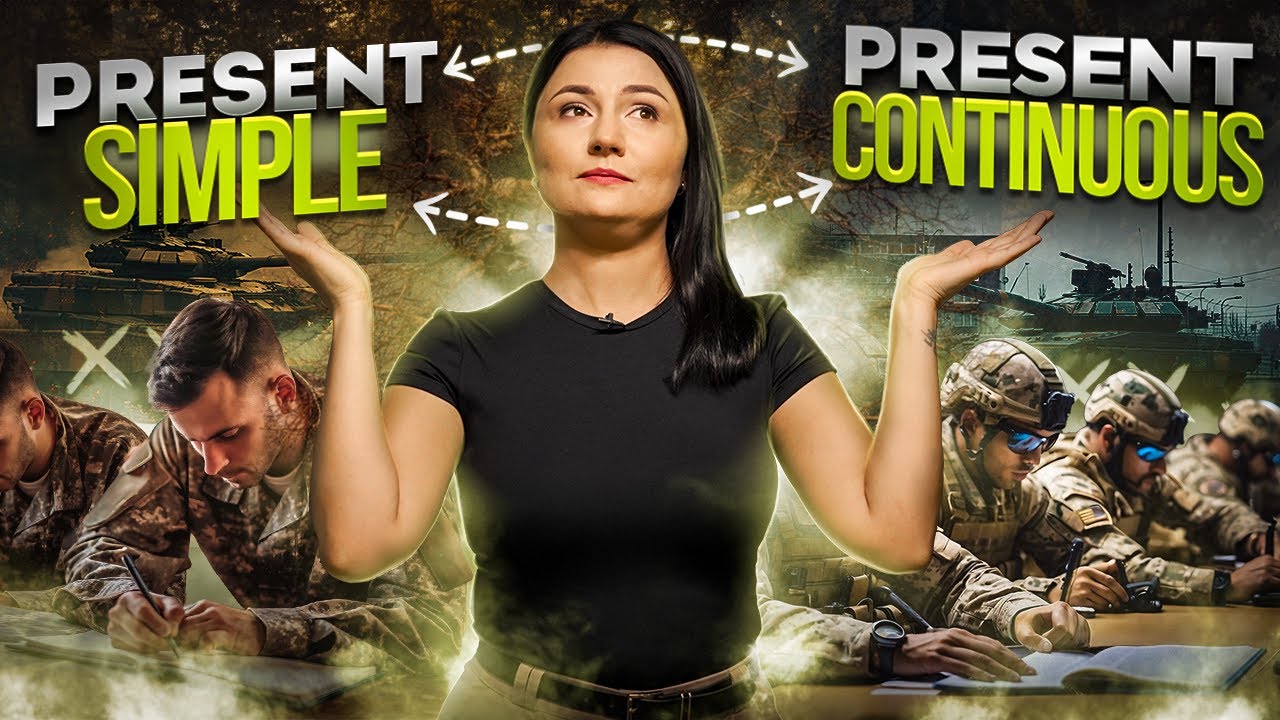 Present Simple or Present Continuous? Урок 87