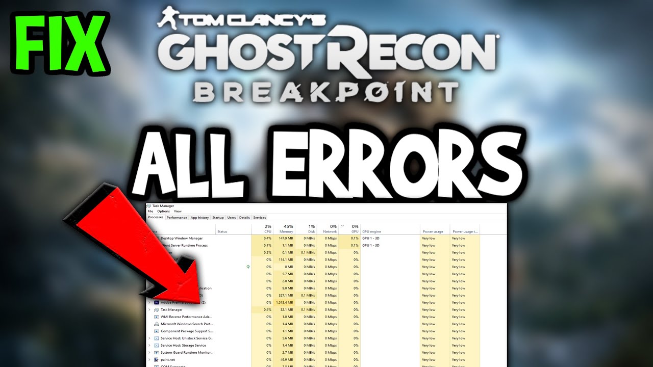 Ghost Recon Breakpoint – How to Fix All Errors – Complete Tutorial