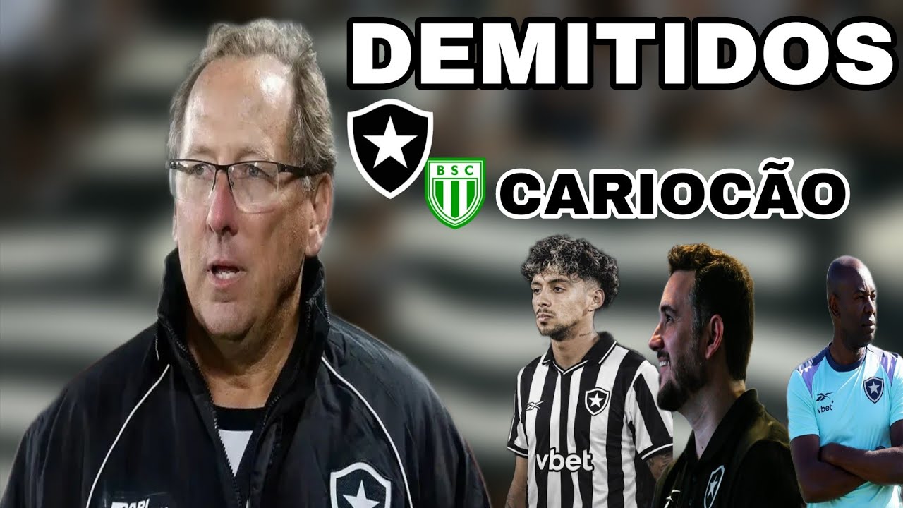 🚨MAIS DEMISSÕES NO BOTAFOGO: RAPHAEL REZENDE E CAÇAPA ESTÃO DE SAÍDA | BOTAFOGO ANUNCIA MEDINA
