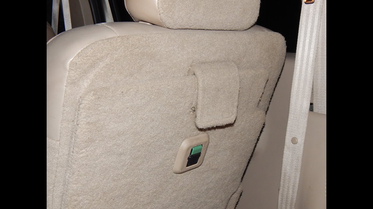 Excursion middle row seatback fix. Passenger side.