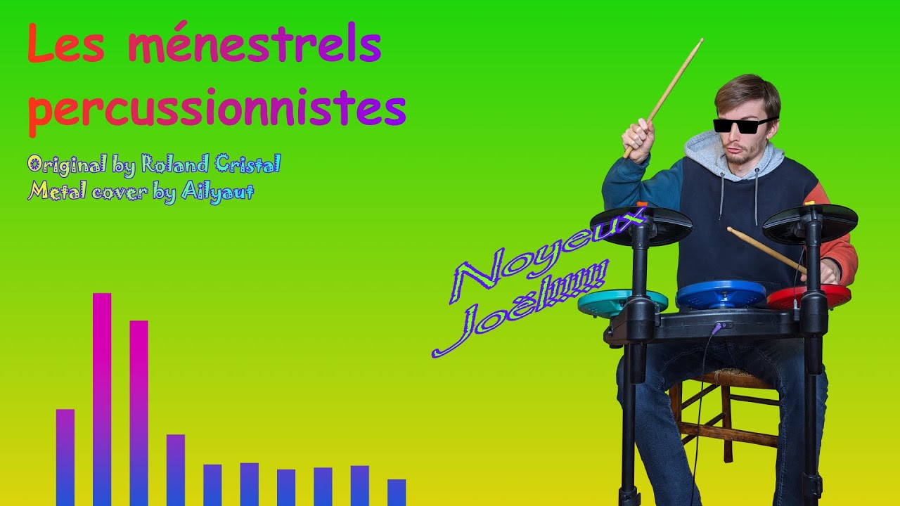 Roland Cristal - Les m&eacute;nestrels percussionnistes (metal cover by Ailyaut)