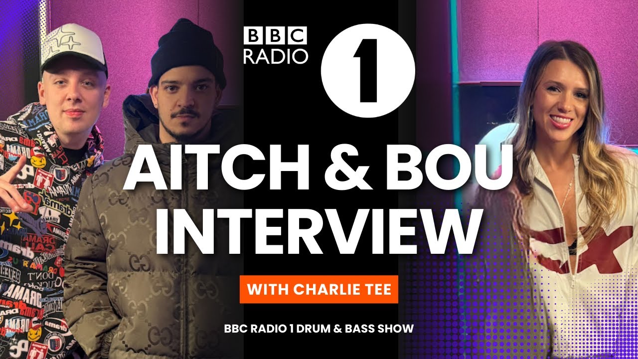 Aitch & Bou Interview with Charlie Tee | BBC Radio 1 Drum & Bass Show