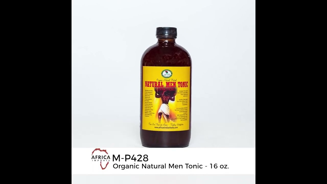 Africa Imports | Organic Natural Men Tonic - 16 oz. M-P428
