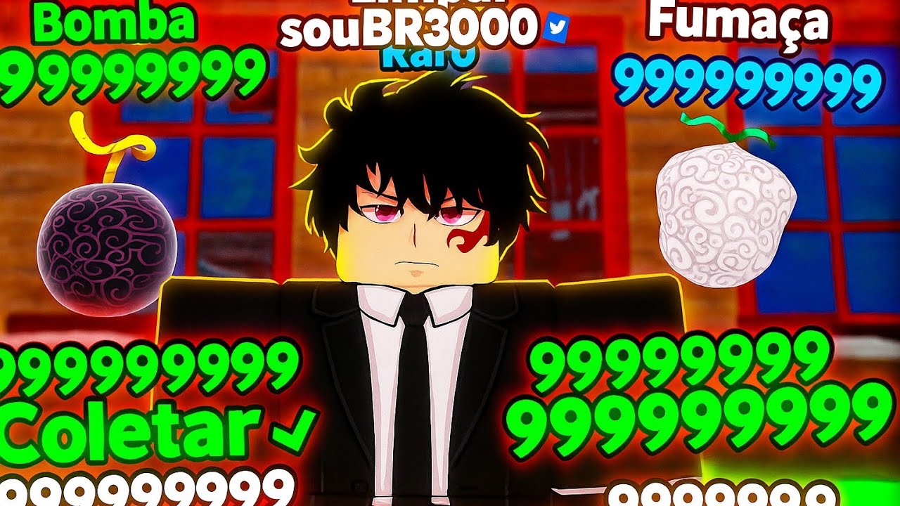 NOVO JOGO INCRÍVEL! ROUBE UMA FRUITS - ROBLOX 