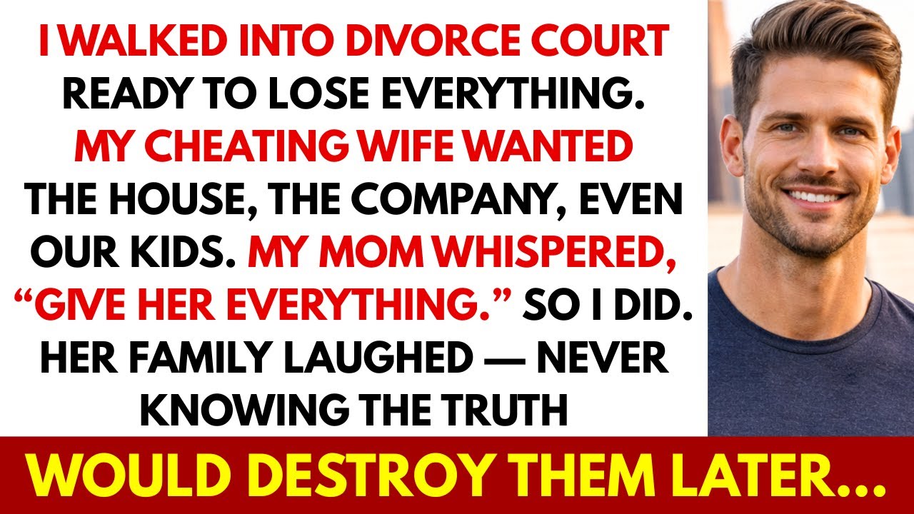 My Mother Told Me to Give Everything to My Cheating Wife in the Divorce — Then Her World Fell Apart