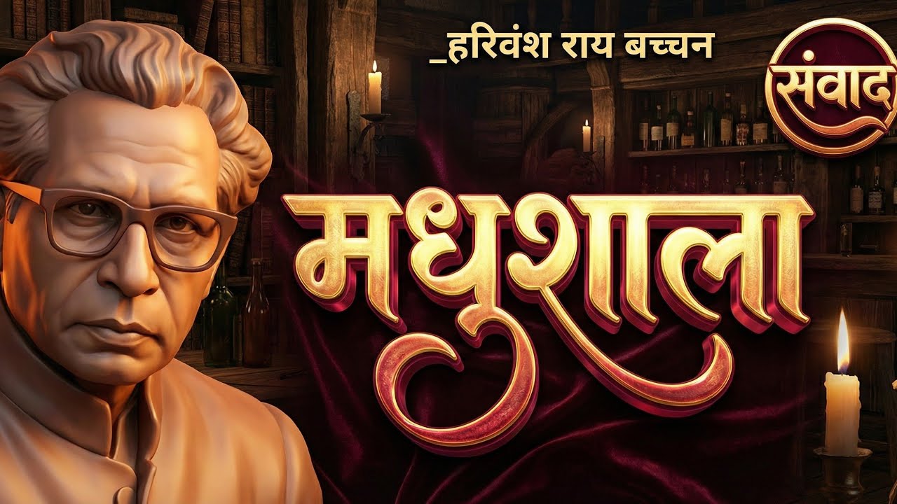 हर शब्द में दर्शन है — सुनिए “मधुशाला” पूरी आत्मा से | Poem Recitation