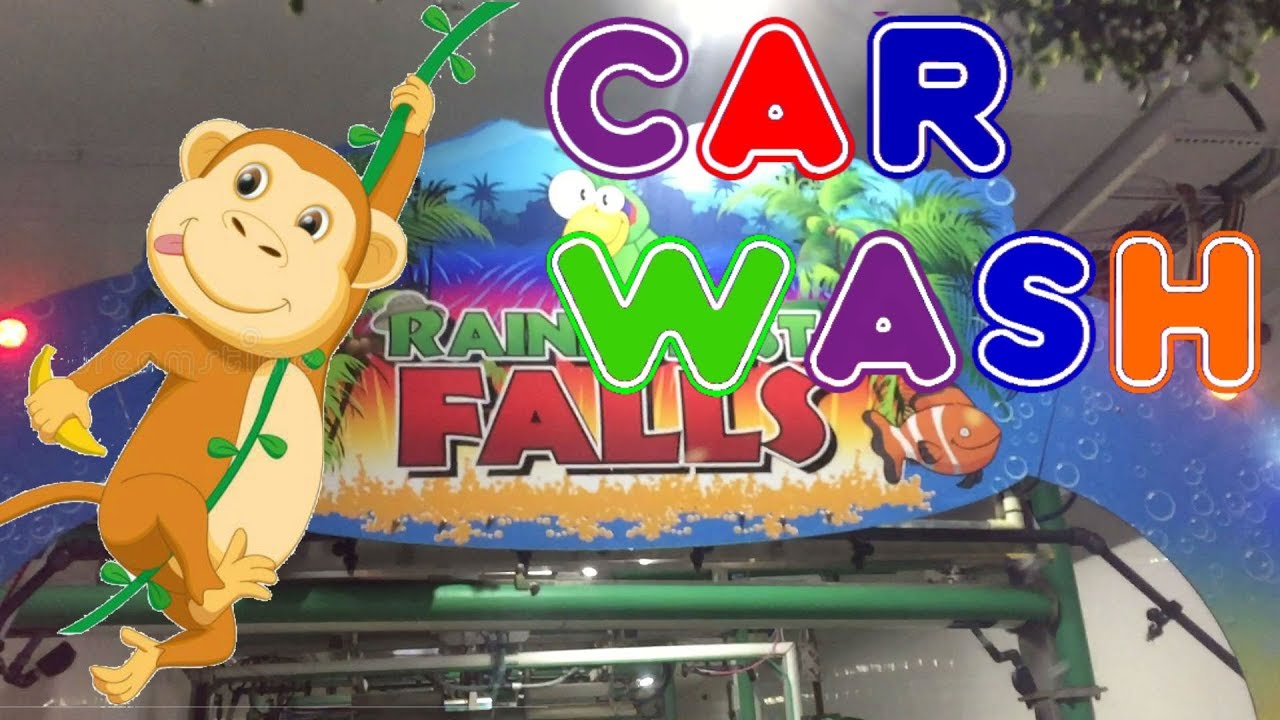 Car Wash Kids, Rainforest Falls Animatronic Drive Thru, Brunswick Ohio