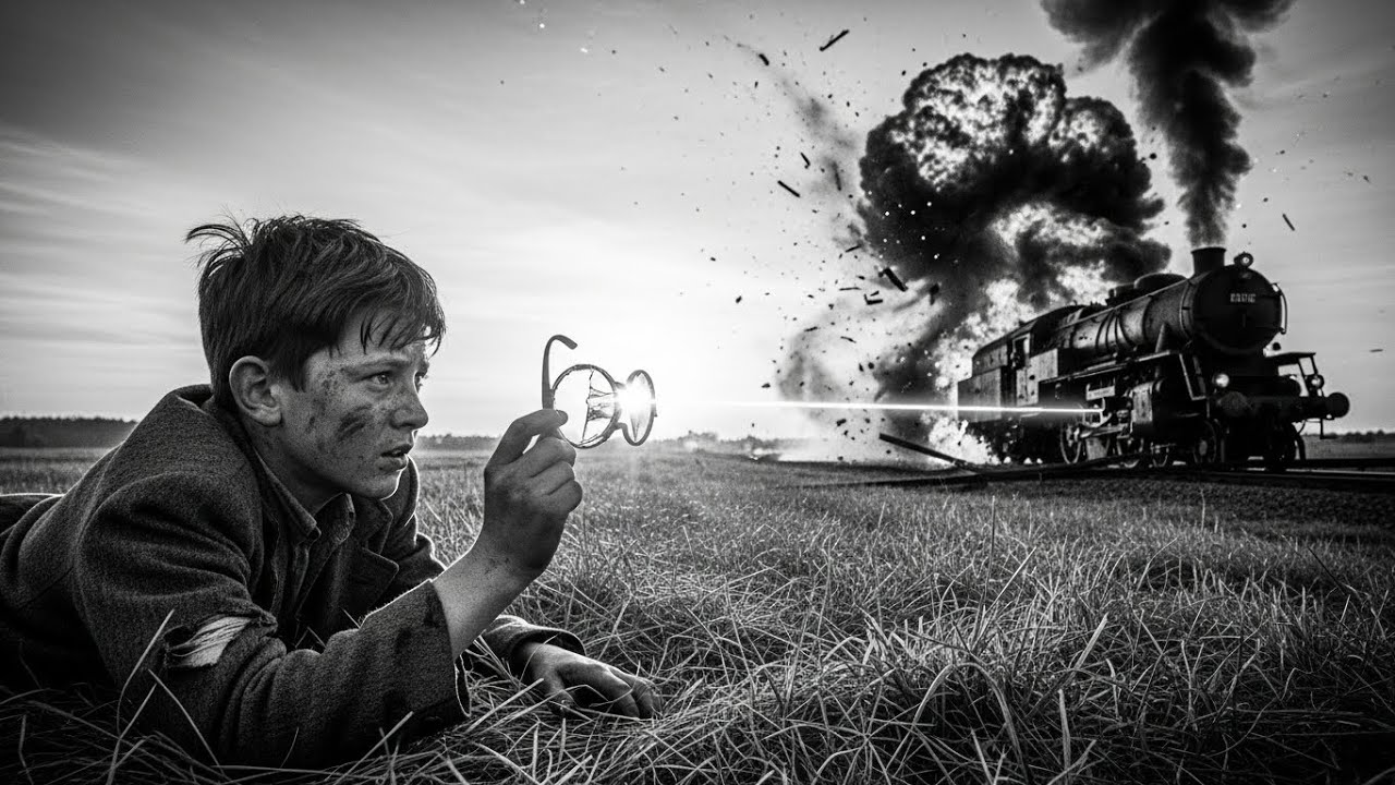 “Mẹo Kính Điên Rồ” Của Cậu Bé 12 Tuổi Đã Quét Sạch 3 Tàu Hỏa Nazi Chỉ Trong 7 Giây!