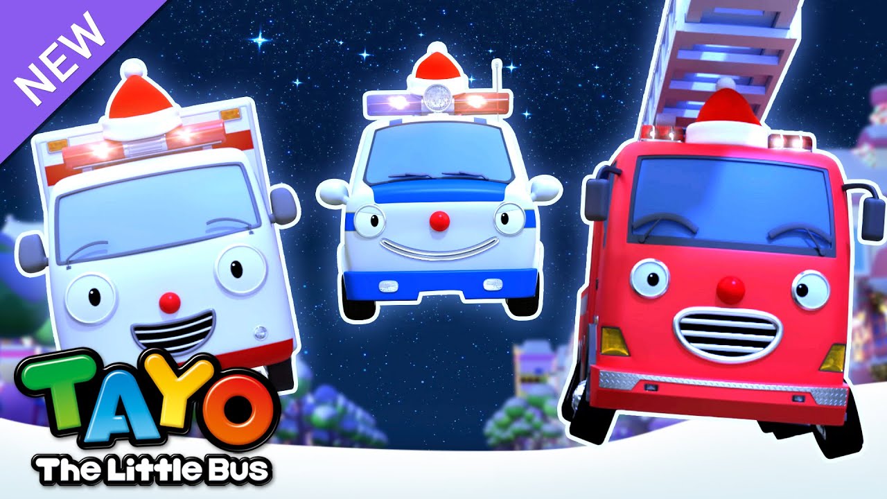 Rescue Team Christmas Chaos 🎅 | Christmas Song for Kids | Tayo the Little Bus