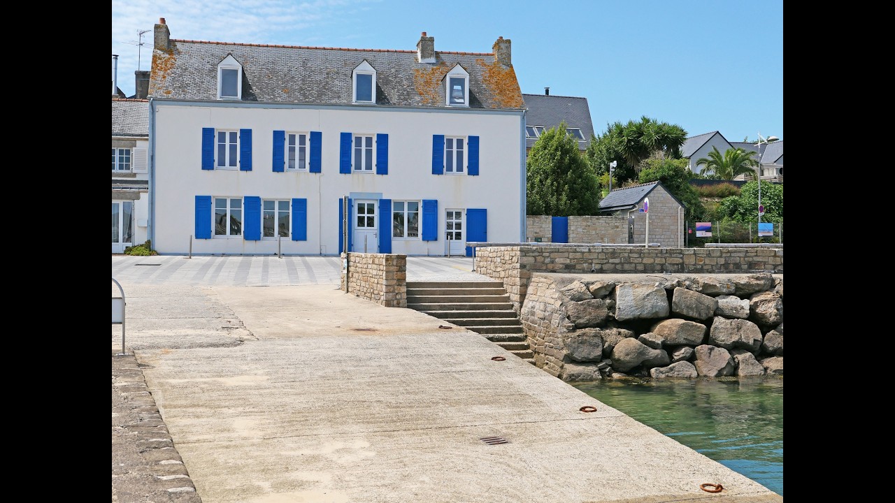 Calypso - Maison de capitaine vue mer en première ligne à Plouhinec