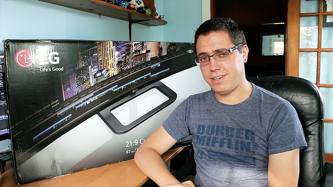 Unboxing: LG 34UC87C 34-inch Curved IPS LED Monitor