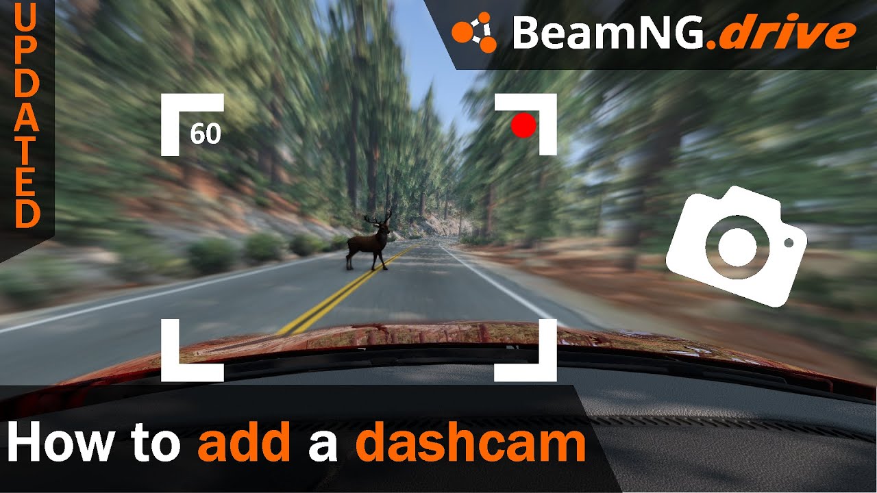 How to add a Dashcam or a Custom camera to Beamng.Drive (ENABLE SUBTITLES)