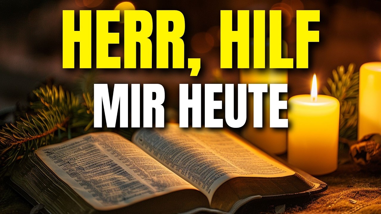 Herr, wenn alles zu schwer wird, lehre mich, Dir zu vertrauen | Morgengebet