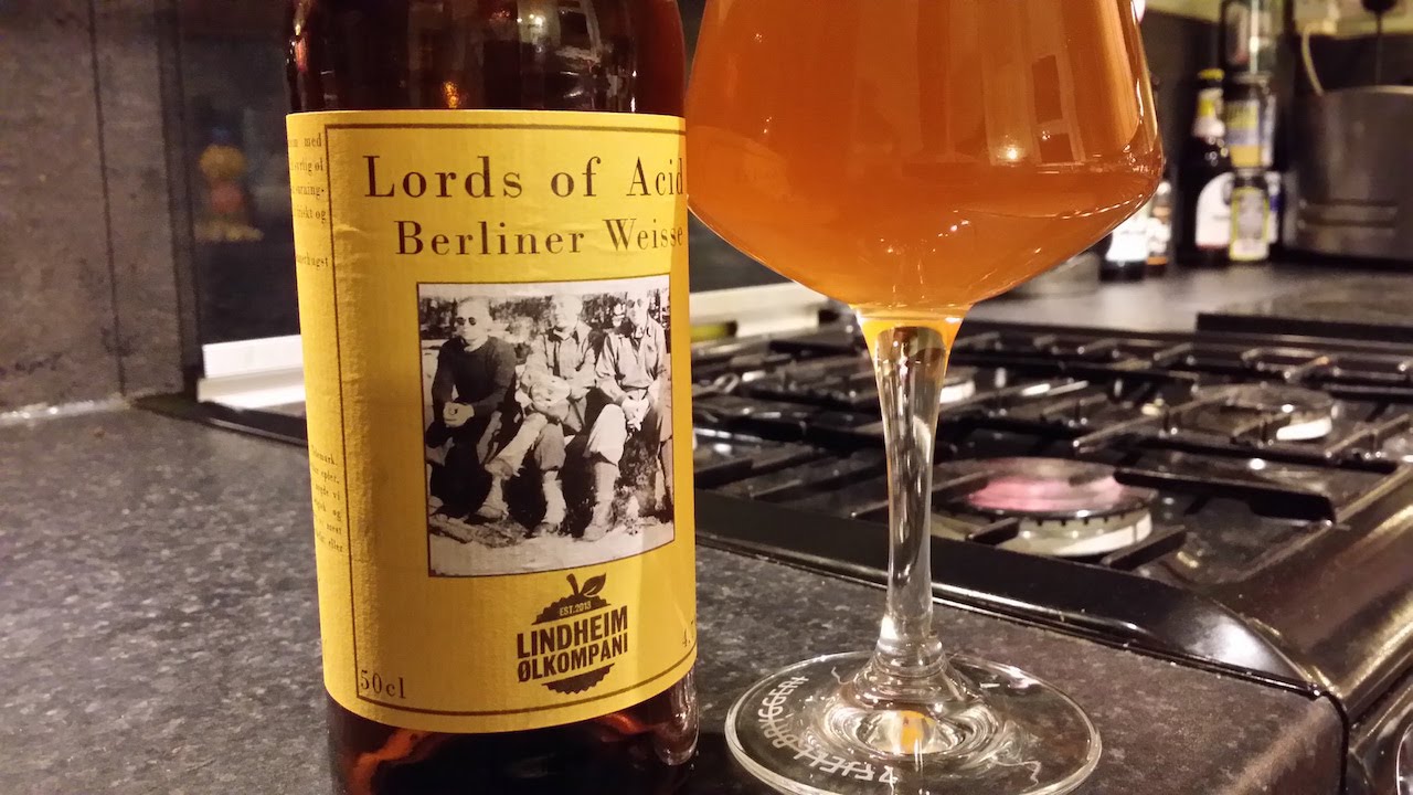 (4K) Lindheim Lords Of Acid Berliner Weisse By Lindheim &Oslash;lkompani | Norwegian Craft Beer Review