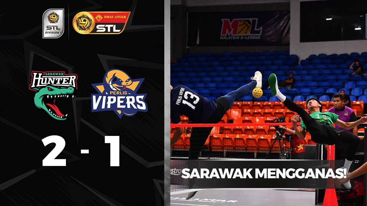STL Div 1 : Sarawak Hunters 2 - 1 Perlis Vipers | Emas Anuar STL 2022/23