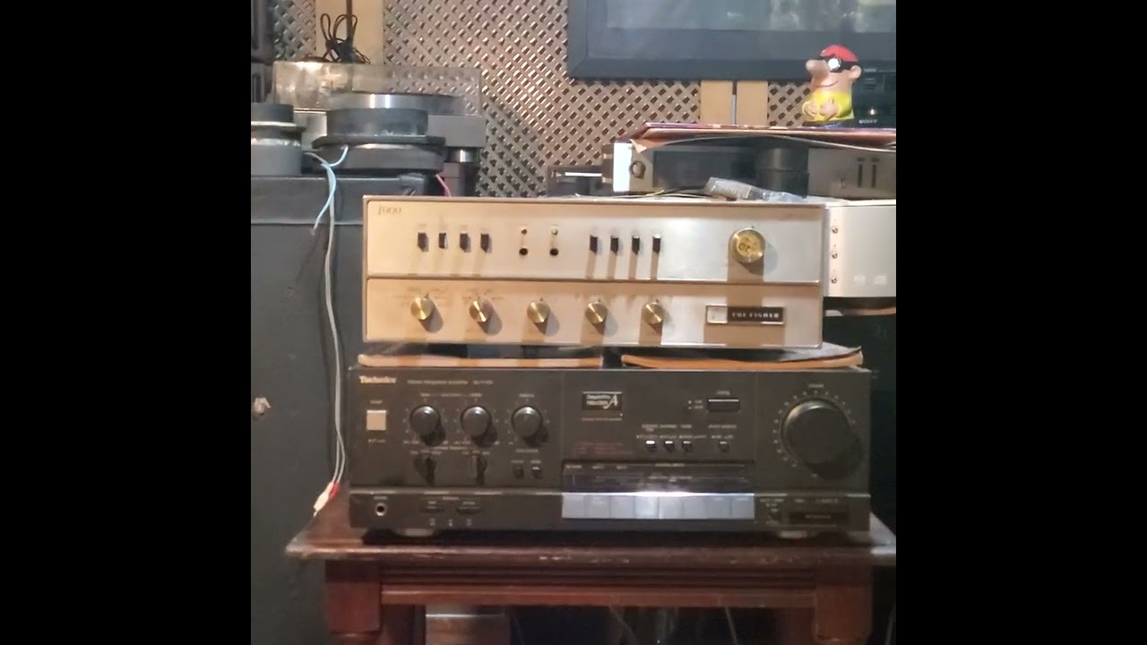THE FISHER TX 1000 EL AMPLI DE GERMANIO MAS POTENTE & PIONEER HPM 100 ! MERIDIAN 508/20 CD TOP