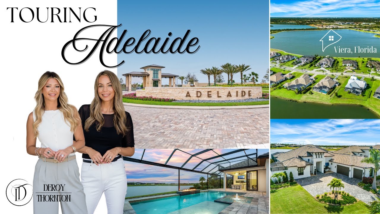 Inside Adelaide, Viera FL | Luxury Gated Community Tour by The DeRoy Thornton Group