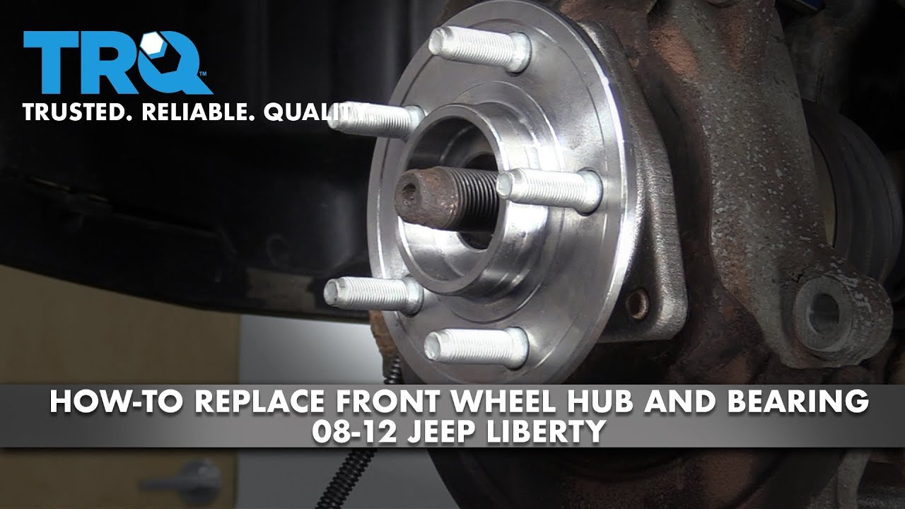 How to Replace Front Wheel Hub and Bearing 08-12 Jeep Liberty