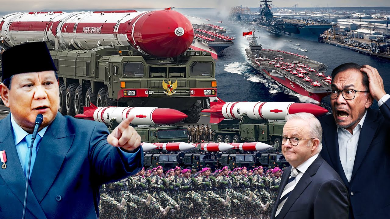 MALAYSIA–AUSTRALIA PANIK! Prabowo Keluarkan Semua Alutsista Canggih di Parade Militer HUT TNI ke-80