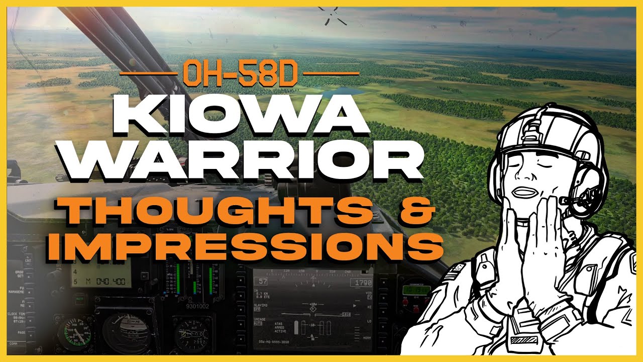 Настоящий пилот «Кайова» делится своими мыслями и впечатлениями | OH-58D Kiowa Warrior DCS World