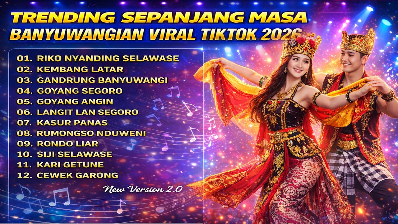 TRENDING SEPANJANG MASA‼️ BANYUWANGIAN VIRAL TIKTOK 2026 | RIKO NYANDING SELAWASE - GANDRUNG