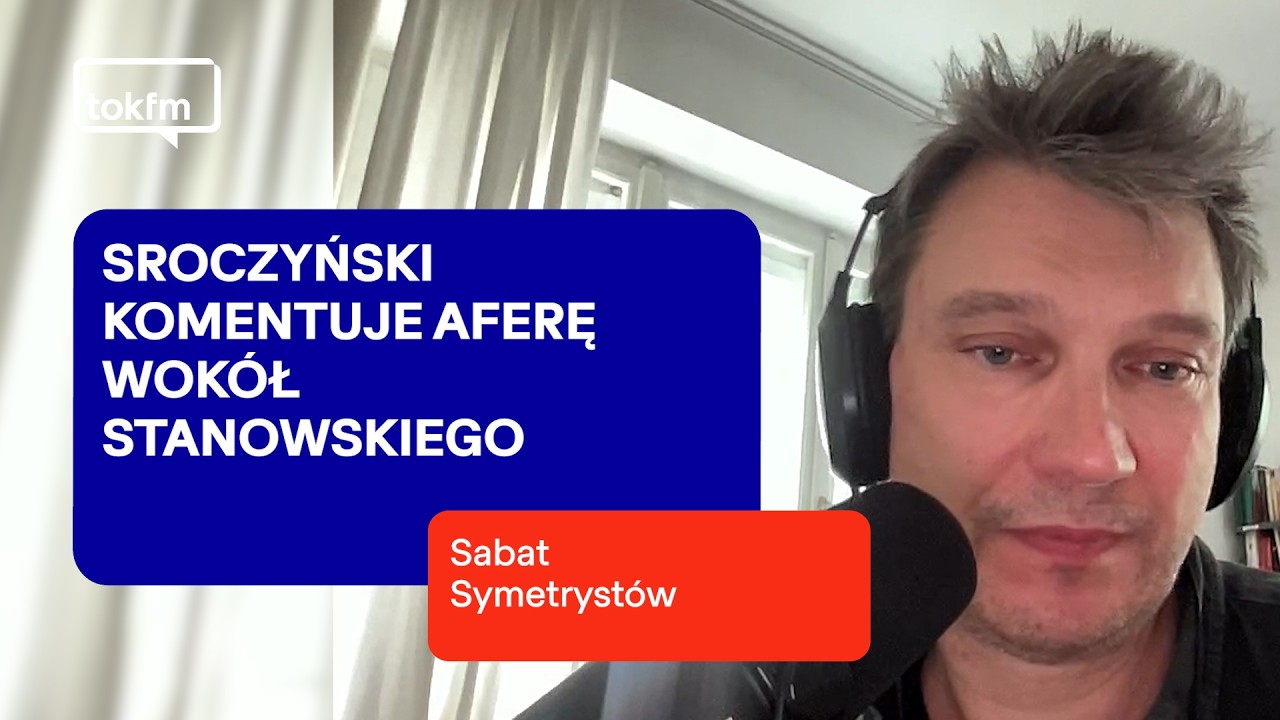 Sroczyński komentuje słowa Stanowskiego. 