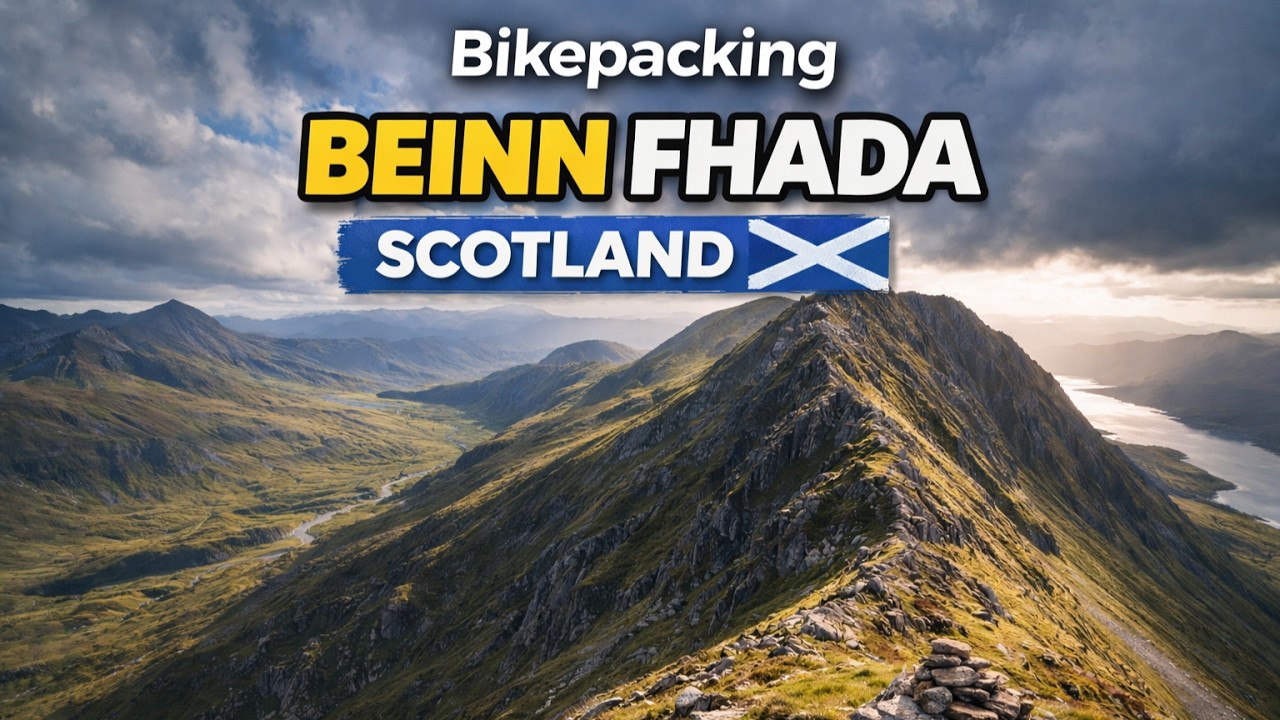 Bikepacking the Beinn Fhada Loop. I will never do that again.