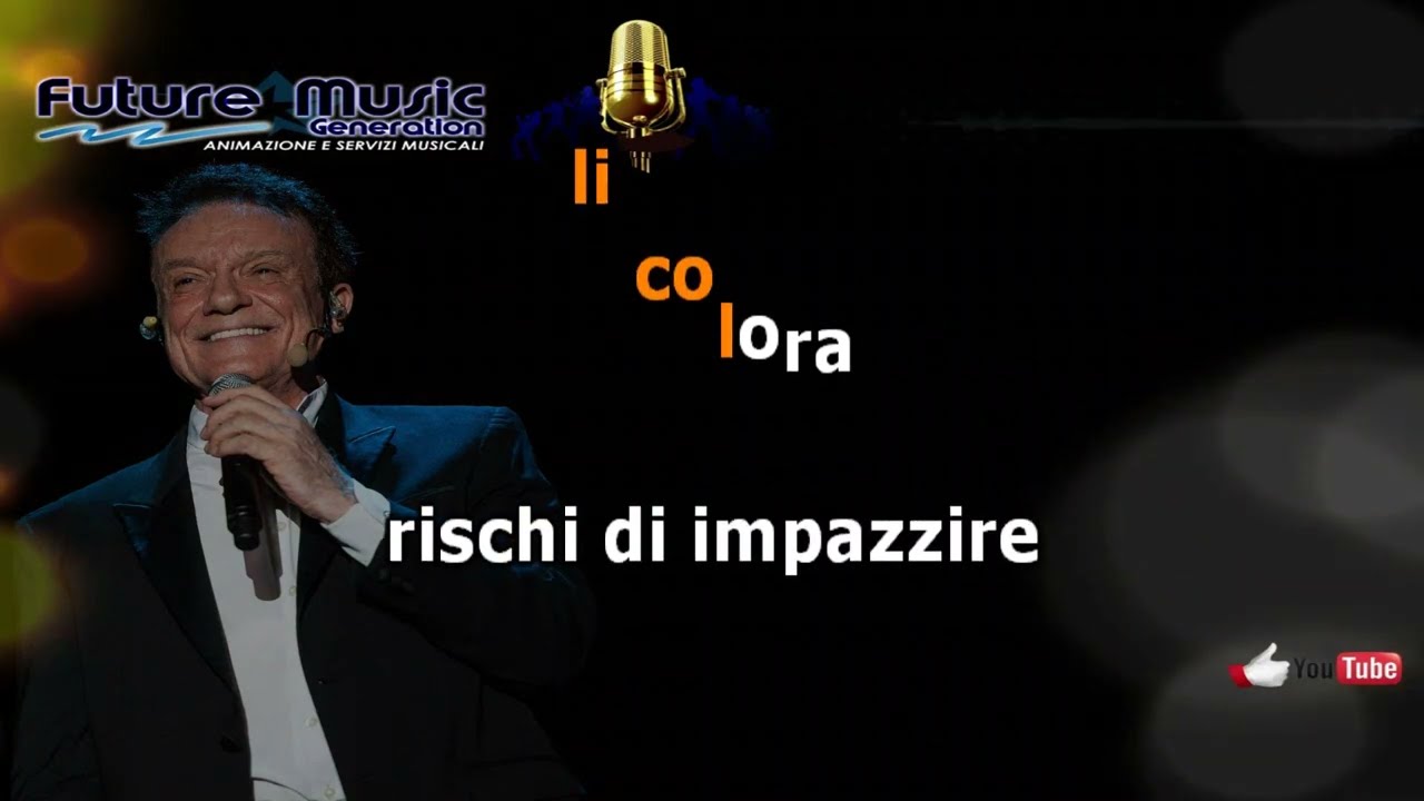 massimo ranieri perdere l'amore karaoke