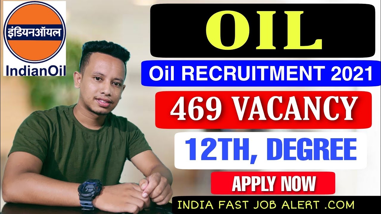 IOCL Apprentice Recruitment 2021-Apply Online for 469 Technician and Trade Apprentice Vacancy