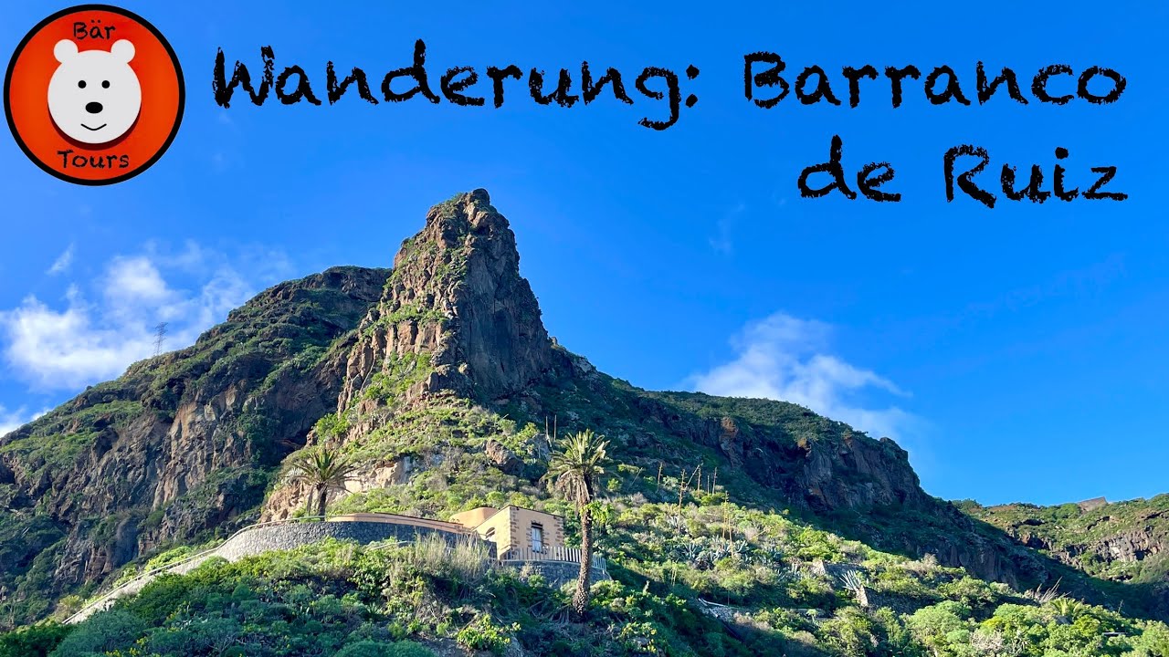 Teneriffa: Wanderung Barranco de Ruiz
