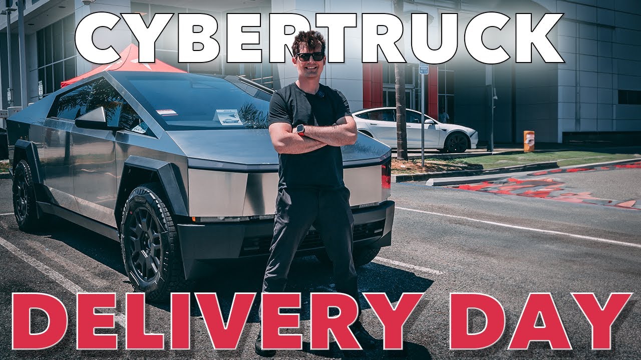 What to expect when picking up your Cybertruck on Delivery Day!
