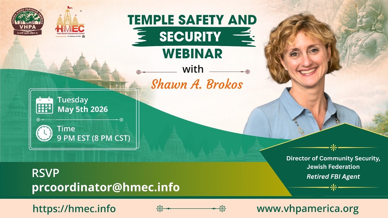 Temple Safety and Security Webinar