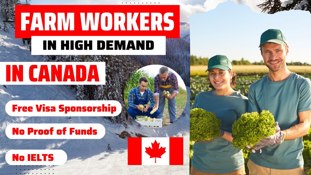 7500 Farm Jobs in Canada with Visa Sponsorship | No Proof of Funds | No IELTS