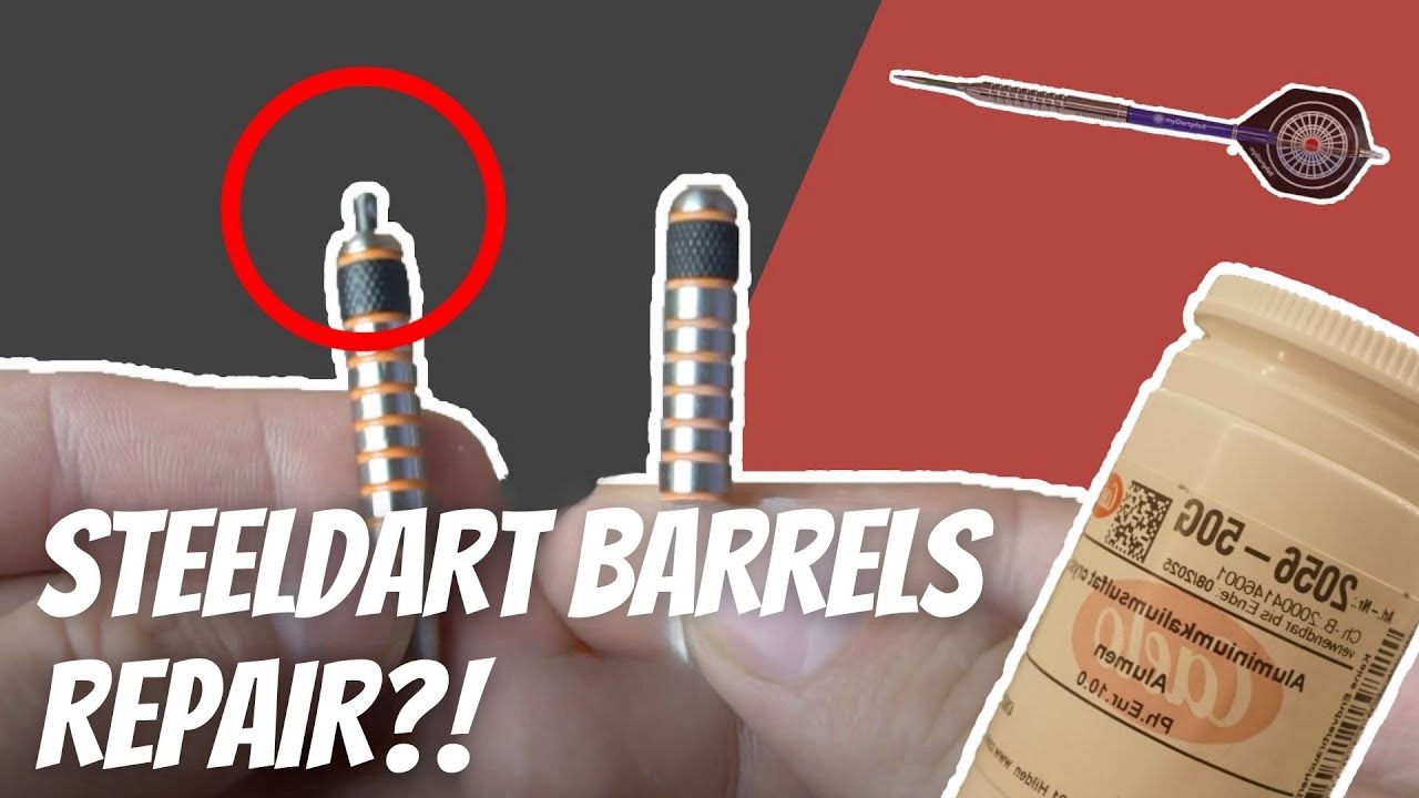 STEELDART BARRELS AUSKOCHEN | Tipps für Steeldart Spitze abgebrochen | myDartpfeilTV
